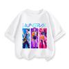 Cute Cartoon Saja Boys T-shirts Boys Girls Short Sleeve T-shirt Tops Anime Kpop Demon Hunters T Shirt Children's Clothing
