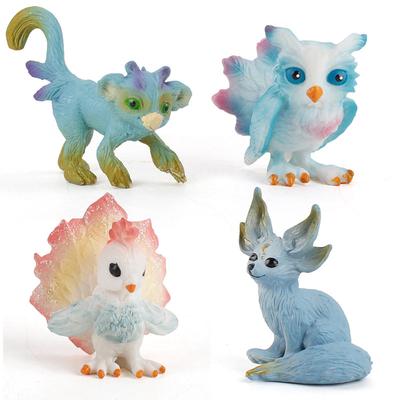 Animal Model Toy Mini Elf Static Solid Baking Model Boutique Collection Decoration Doll