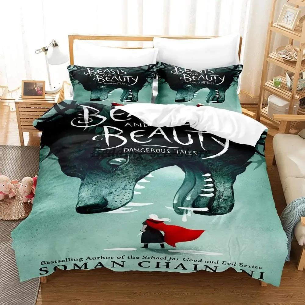 The School For Good And Evil Bedding Set Single Twin Full Queen King Size Bed Set Aldult Kid Bedroom Duvetcover Sets Bed