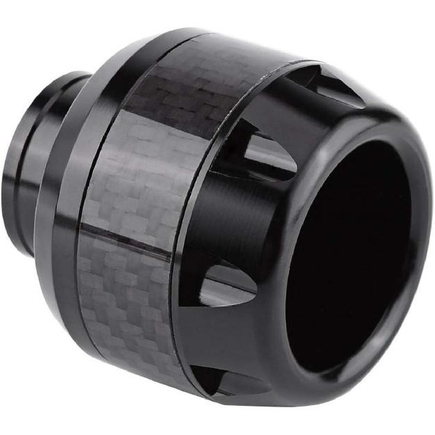 for front fork sliders for scooter 1 Pair of Carbon Fiber Motorcycle Front Fork Frame Sliders Crash motorcycle fork sliders indian ftr front fork