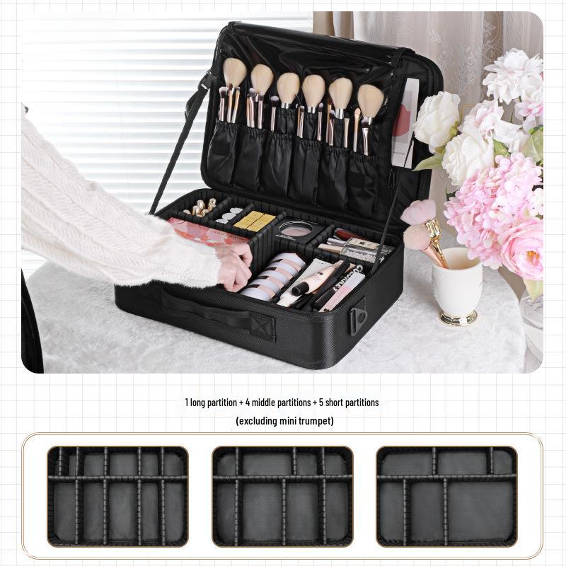Women's Large Capacity Portable Makeup and Tattoo Tool Storage Bag