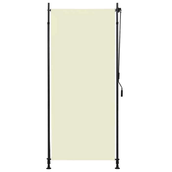 VidaXL Store Roulant d'Extérieur Ombre de Balcon Jardin Véranda Pergola Terrasse Résistant aux UV et à la Chaleur 100x270 cm 145939