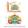 Steering Wheel Toy with Light & Music Simulation Car Sounds Driving Car Game Toys Early Educational Toys for Kids Birthday Gifts