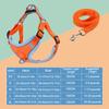 Dogs Adjustable Harness Leash Set for Small Medium Dogs Harness Vest Reflective Puppy Chest Strap Pet Walking Outdoor Supplies