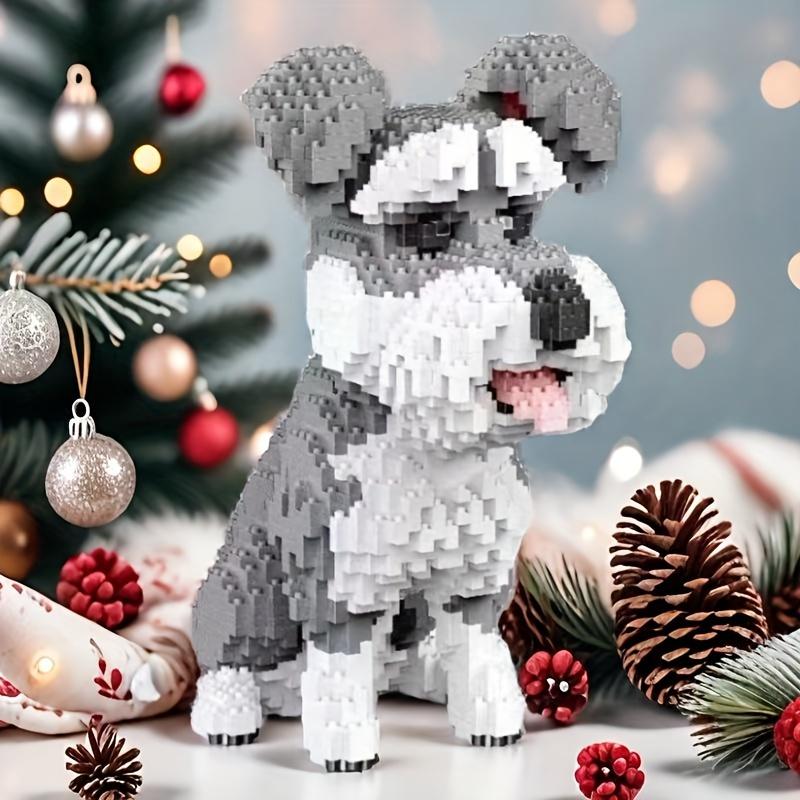 Pudel Bauklötze Sammlung Haustier Hund Blöcke Schreibtisch Wohnzimmer Dekorative Ornamente Geschenk