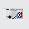 BGA1 Aluminum Car Emblem Badge Auto Logo Accessory For MINI JCW Cabrio Cooper Countryman Aceman Clubman Coupe Paceman Roadster F57