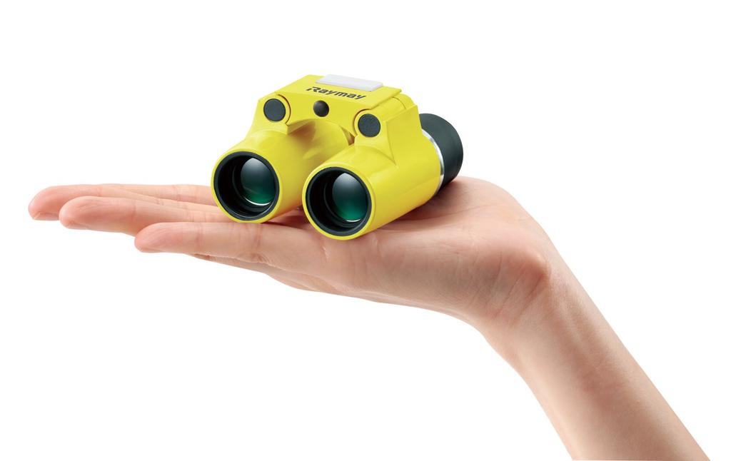 Raymay Fujii Binoculars Free Focus Roof Prism 6x Yellow RXB374Y