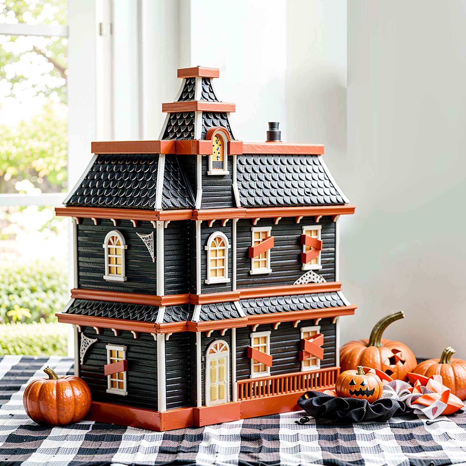 

Декоративная коробка для хранения конфет на Хэллоуин, Реквизит для коробки конфет ужасов, Легкая модель с крышкой, Подходит для украшения вечеринок и праздников One Size