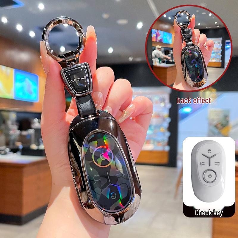 Geely Xingyuan Premium 2025 Key Case with Metal Buckle - Dream Exploration Edition Keychain