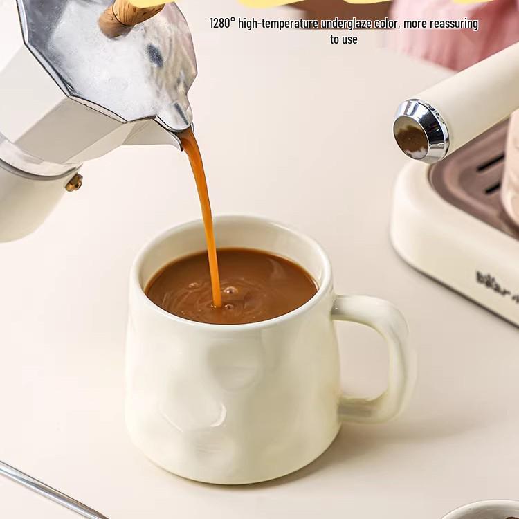 Ceramic Underglaze Breakfast Mug for Home or Office