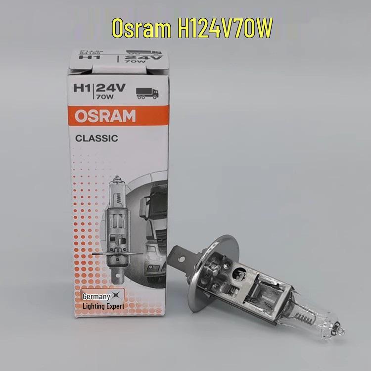 Osram H4 H7 H1 H3 H11 Halogen Car Headlight & Fog Light Bulbs for High/Low Beam & Trucks