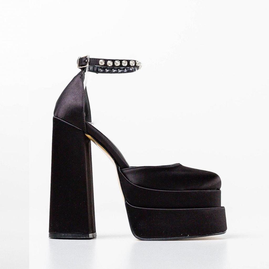 Kobiety Wysokie Obcasy Seksowne Panie Bardzo Wysoki Obcas Sandały Graffiti Klamra Bardzo Wysokie Zamszowe Buty na Platformie