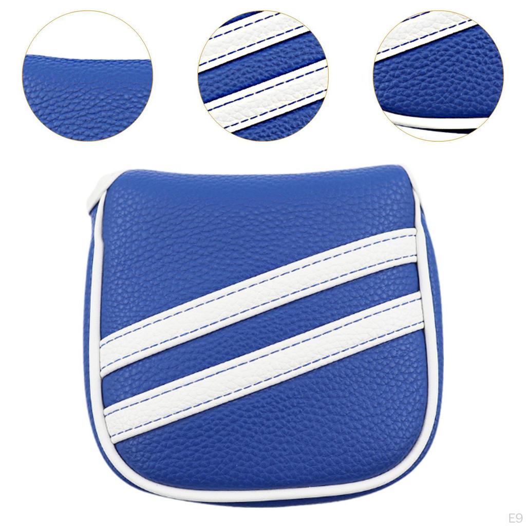 Golf Club Head Cover, PU Leather Headcover, Gift Choice for Adults