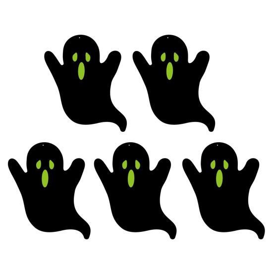 

5 шт. подвеска на Хэллоуин, подвесные летучие мыши, пауки, призраки, украшение, жуткий усилитель атмосферы, праздничные принадлежности для вечеринок F