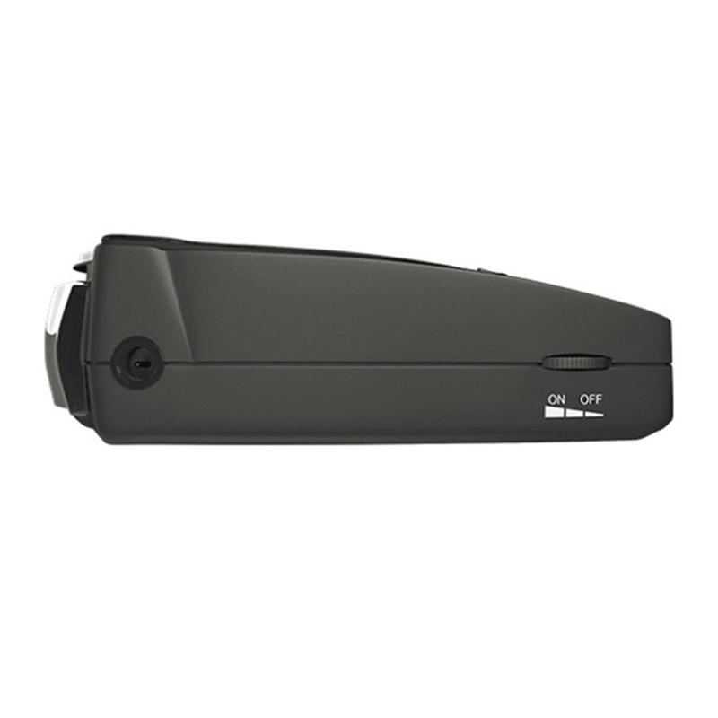 Vehicle Radar Detector with Speed Warning, Supports Mobile Cameras & 3-Language Voice (Chinese, English, Russian)
