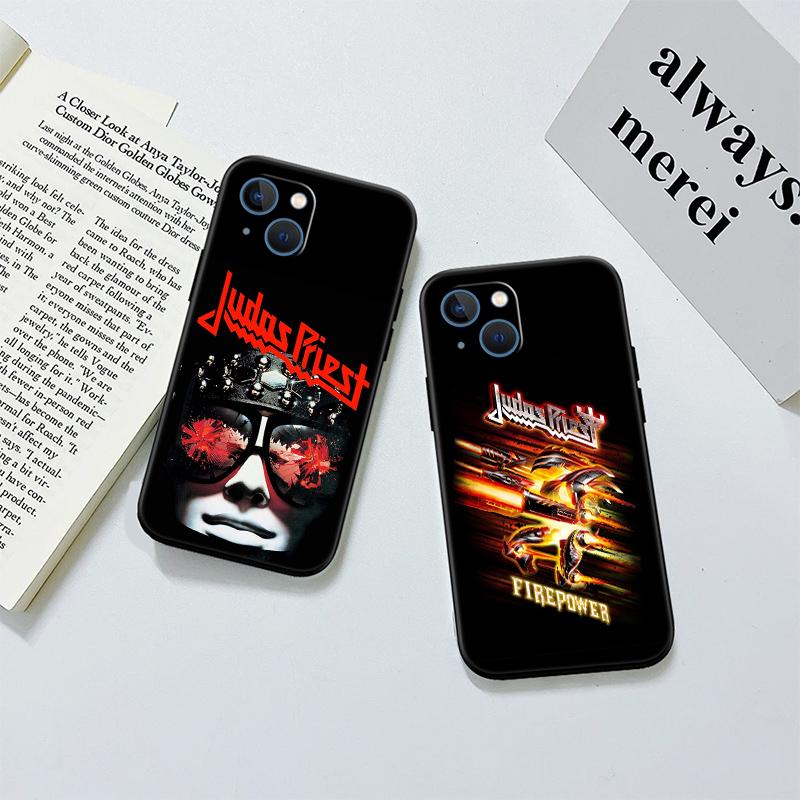 J-Judas P-Priest Shell Phone Case for Samsung Galaxy Note 10 20 S23 S24 S25 Ultra FE Plus Edge Lite A02S A35 A07 A17