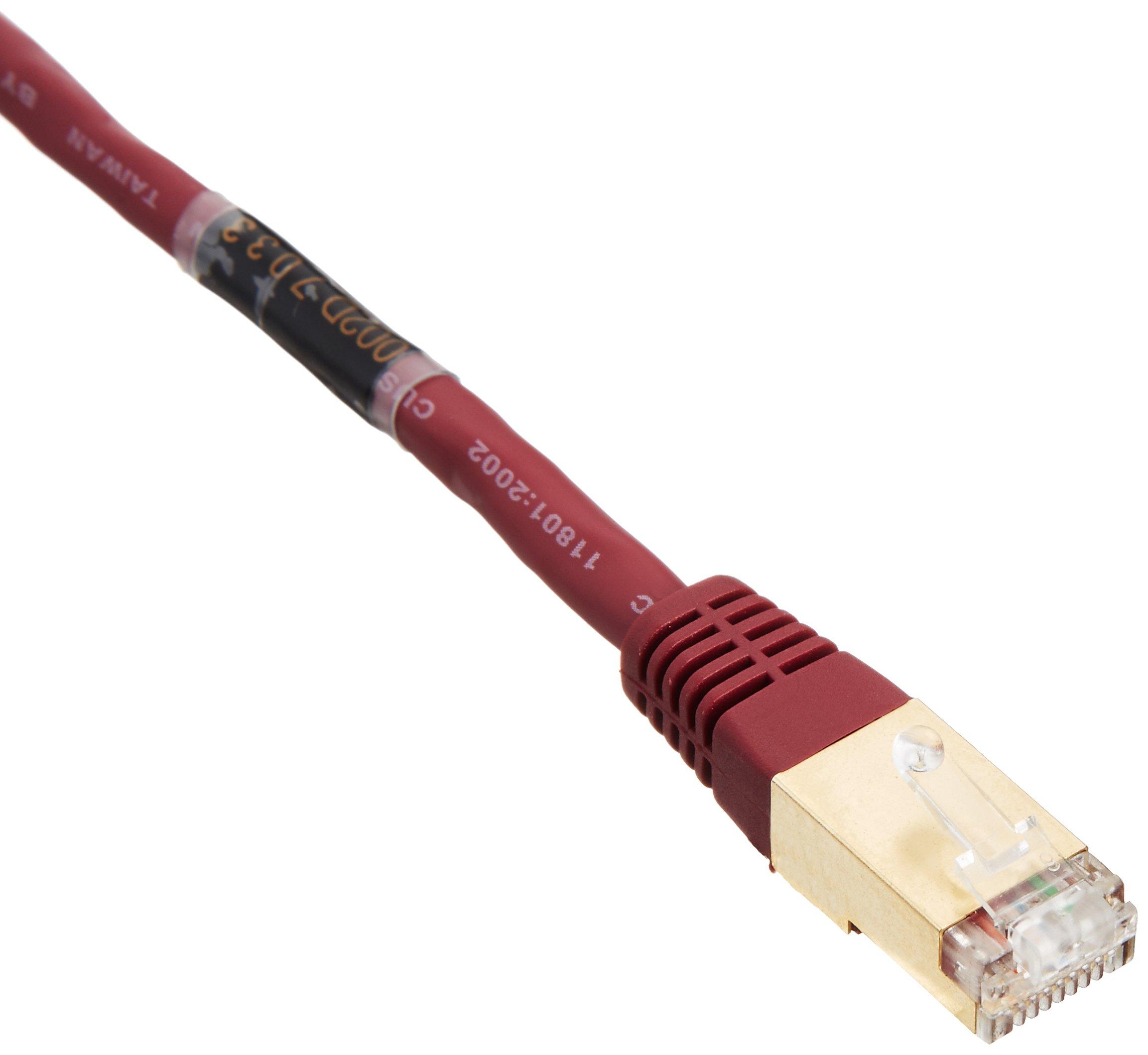 

Sanwa Supply Category 7 LAN Cable, 20m, Wine Red, KB-T7-20WR
