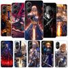 Fate Zero Stay Night Saber Phone Case For Xiaomi Poco F7 Ultra X7 X6 X5 Pro M7 Redmi 15C 15 13C 13 12C 12 10C 10 9A 9C 9T 9 Shel