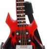 Bass Model Miniature Wooden Simulation Guitar Model Musical Instrument Ornaments