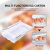 Egg Drawer 18 Grid Capacity Egg Fresh Storage Box for Refrigerator Organizer Bin