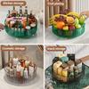 M-1Pc Rotating Spice Rack For Home Kitchens Multi-Functional Storage Tray For Seasoning Bottles And Jars, And Cosmetics