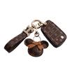 Volkswagen Car Key Cover for Sagitar, Bora, Lavida, T-Roc, Tiguan L, Golf 8, Tayron, POLO with Women's Bag Buckle