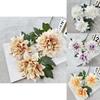 Wedding Hall Flower Display With Faux Silk Flowers For Party And Home Decor