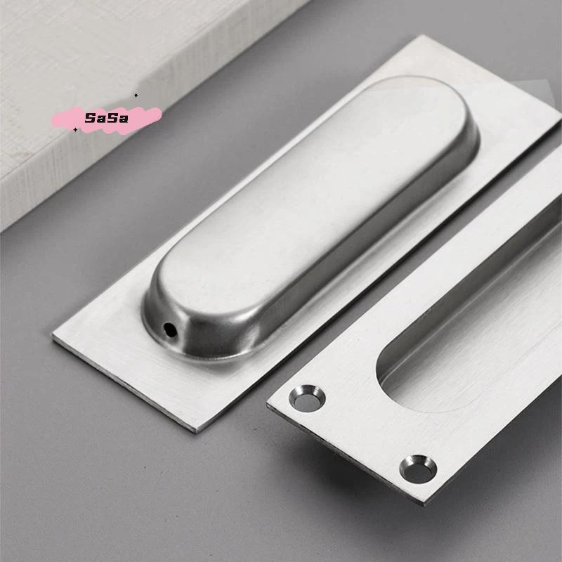 S-1Pc Stainless Steel Concealed Handle Built-in Concealed Sliding Door Sliding Door Drawer Handle Built-in Black Gold Handle