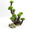Aquarium Decoration Aquarium Mountain Tree View Stone Ornaments Betta Cave Landscape Tree Stump Trunk Hollow House Cave Fish Tank Decorations