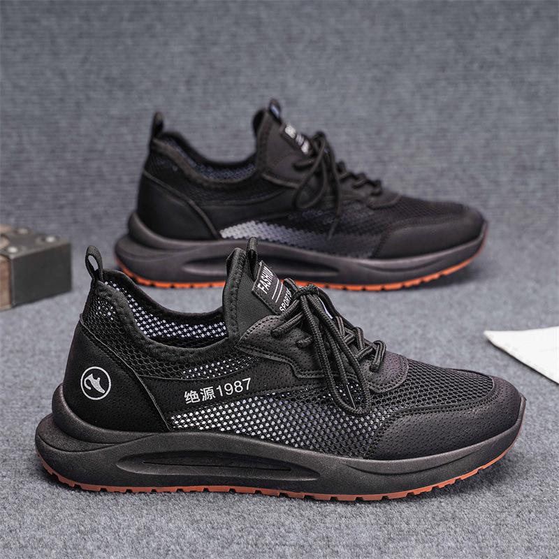 Men Casual Sneakers Mesh Breathable Comfortable Trend Board Shoes Men Fashion Outdoor Sports Shoes Men New Running Shoes