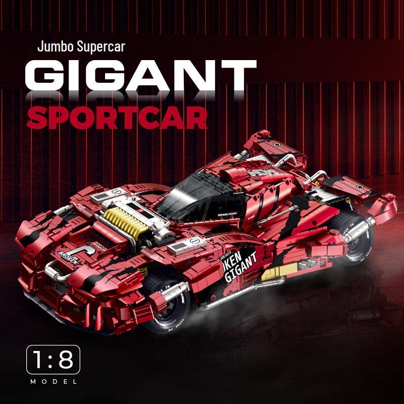 

Guli 10619 Sports Car Juggernaut: Advanced Building Blocks Model for Boys