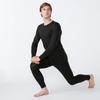 Mizuno Premier Hot Innerwear Breath Thermo Medium Thick for Daily Use Long Tights Material C2JBC621 Black M (Front Opening) Heat-Generating Men's