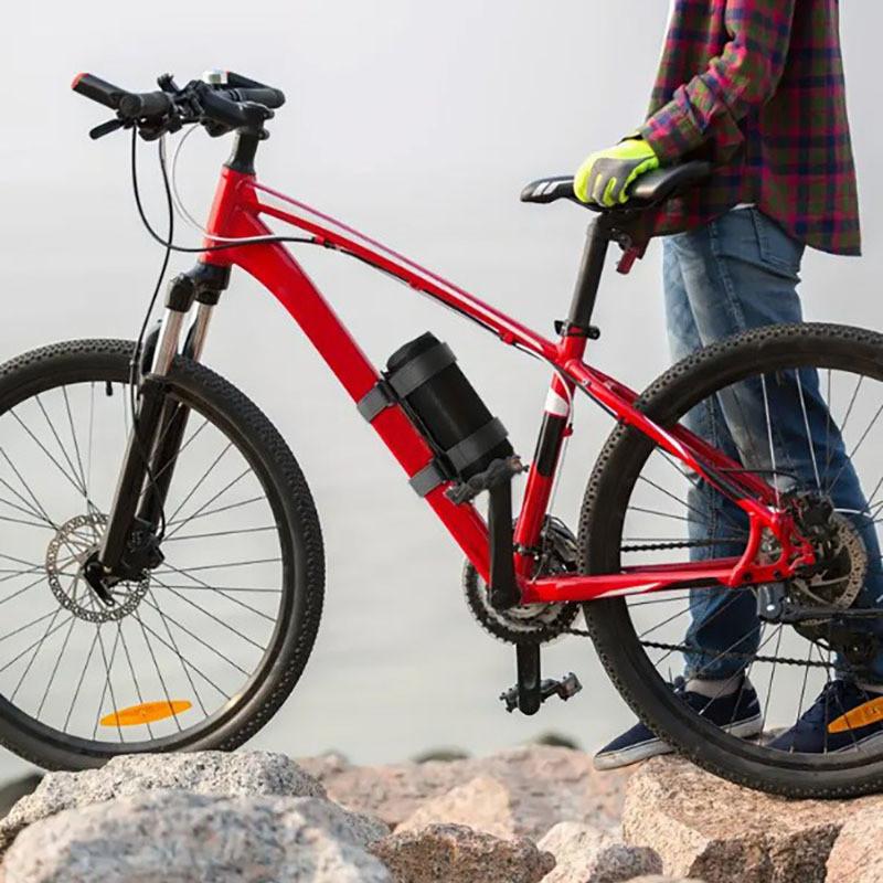 Bicycle Bluetooth Speaker Mounting Strap With Nylon Fixation For Mountain Bike And Cycling Enthusiasts