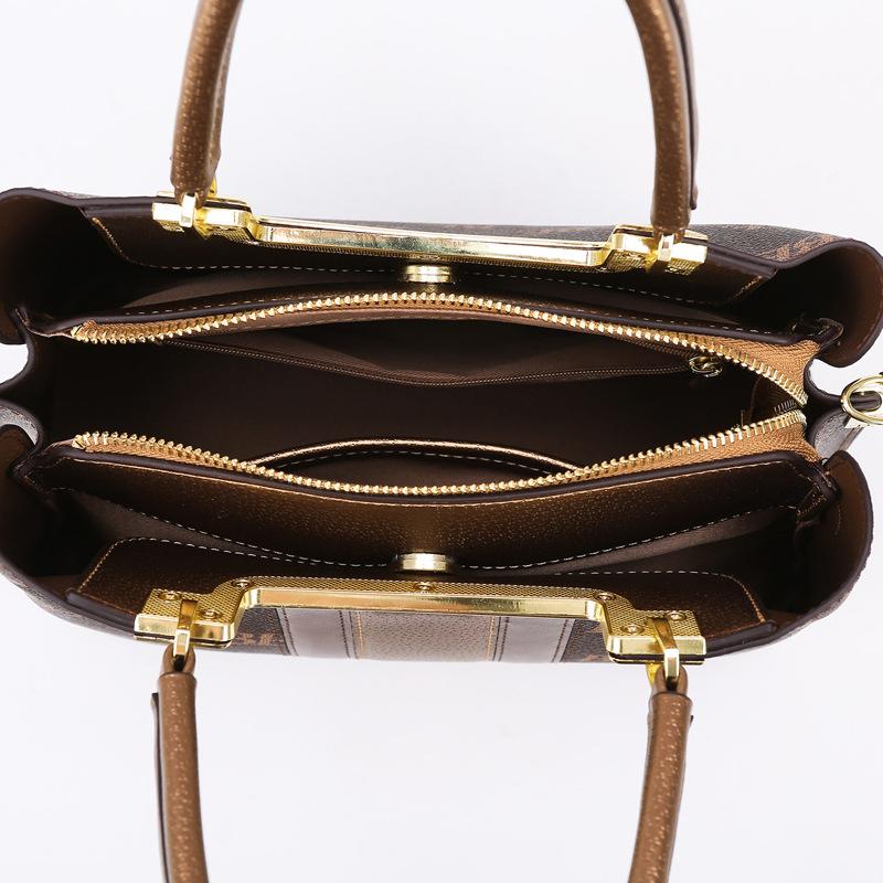 Borsa Tote, Borsa a Mano da Donna di Lusso Leggero Europea e Americana, Borsa alla Moda di Grande Capacità, Borsa a Spalla Versatile per il Pendolarismo