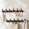 Wall Mounted Wall Hook Nordic Style Coat Rack Multifunctional Clothes Hanger  Bedroom