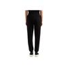 Armani Exchange Solid Color Elastic Drawstring Side Pocket Long Knit Jogging Pants Women bottoms Black XW000837-AF13397-UC001