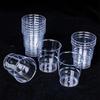 Fangcaodi 200ML Disposable Hard Plastic Cups, 60-Count