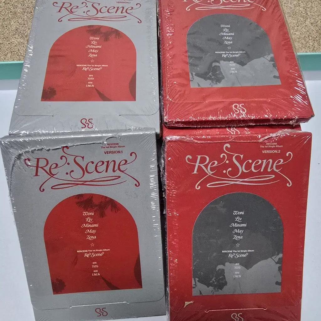 RESCENE [SET] Single 1st Album Re:Scene (PLVE) 2 Version Set