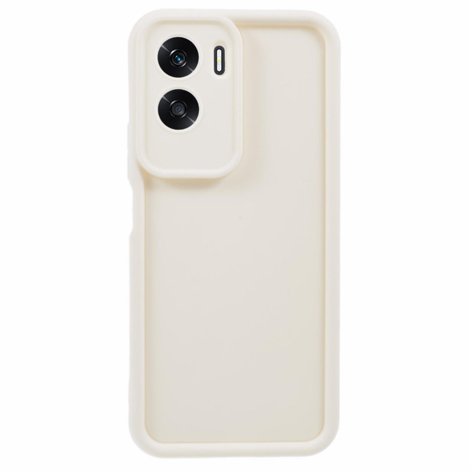 

For Honor X50i 5G/90 Lite 5G Case Thickened TPU Phone Cover Shockproof Drop Protection Beige