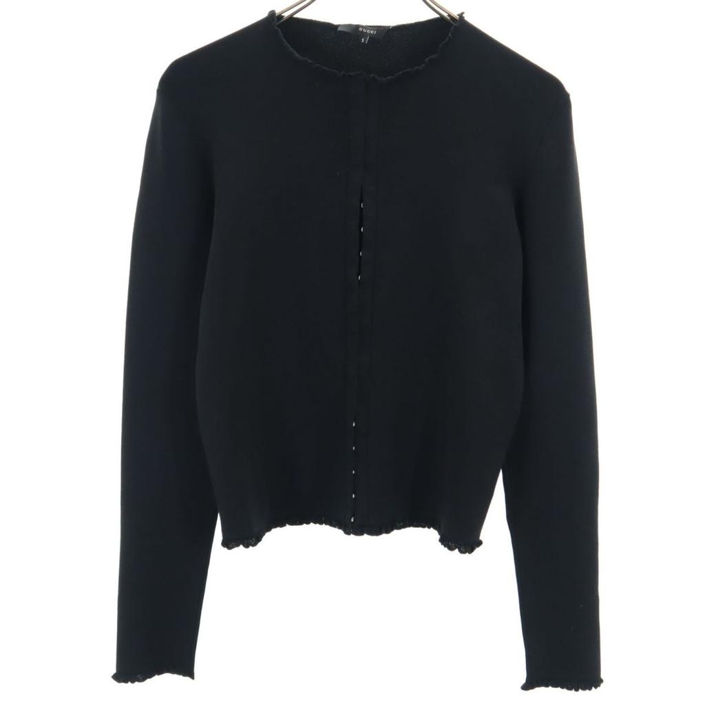 GUCCI made in Italy Cotton jacket S black Women Used