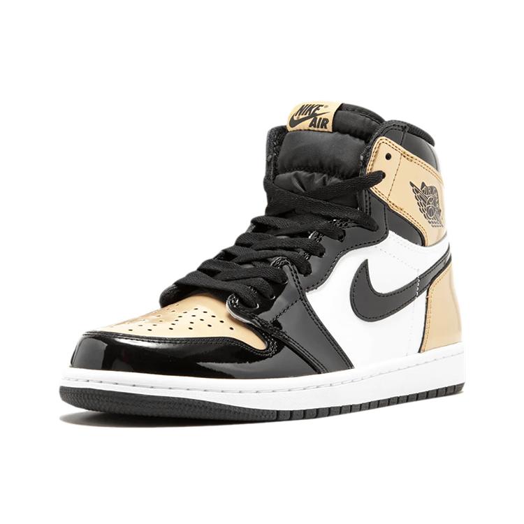 New Jordan 1 Retro High OG NRG Gold Toe 861428-007