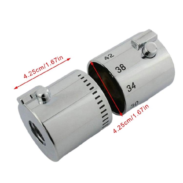 Manopola Controllo Temperatura Acqua Manopola Controllo Doccia Doppia Maniglia Doccia Accessorio Bagno per Sistemi Doccia