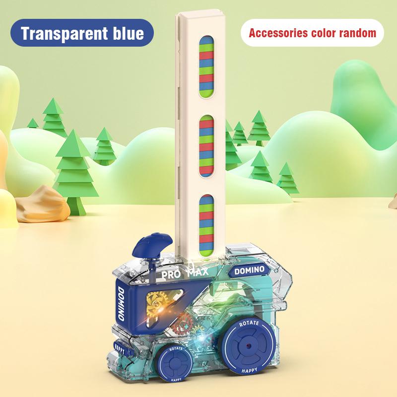 

Kids Diy Domino Train Lights Automatic Laying Stacking Electric Car Construction Blocks Set Educational Games Kids Toy Sets Gifts