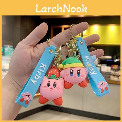 Cute Star Kirby Bag Decoration Key Buckle Eco-friendly Pvc Pendant For Gifts And Events