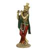 Herr Krishna Idol Statue Krishna Idol Flöte spielend Krishan Dekorative Schaufigur Figur für Pooja-Raum & Geschenk