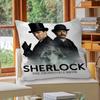 S-Sherlock Holmes Detective Series Pillow Cover Sofa Cushion Cover Home Room Decoration Children Gift