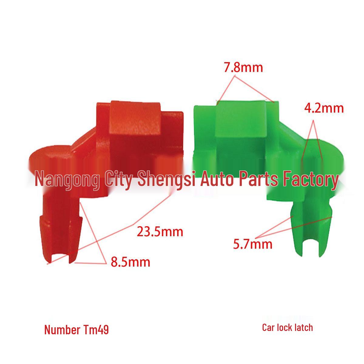 

Chevrolet Car Lock Clips: Universal Nylon Trim & Panel Fasteners 10,000 pcs