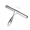 Shower Squeegee 10'' 12'' 14'' INCH Stainless Steel Silicone Rubber Scraper With Hook Door Class Window Windshield Silver Color
