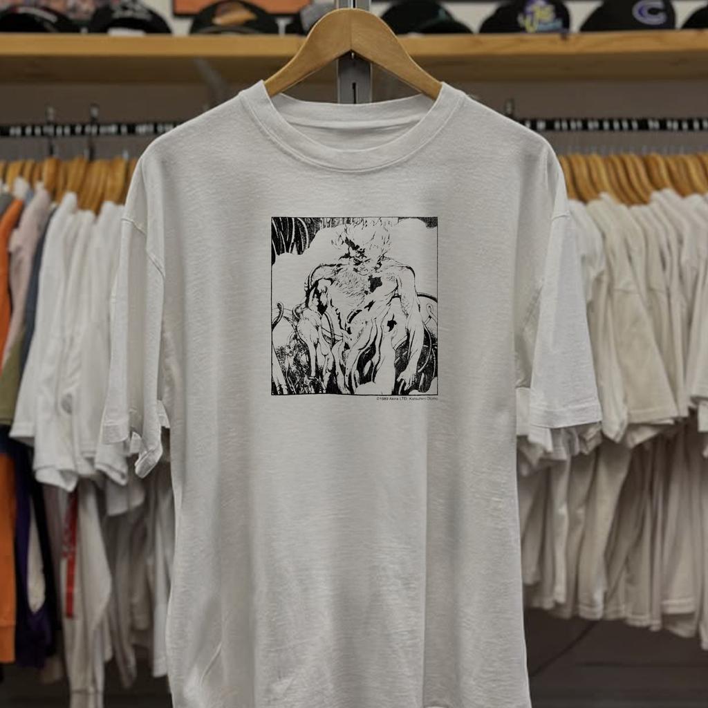 1989 Akira Aged T-Shirt White XL