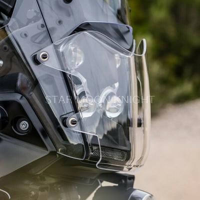 Acrylic Headlight Protector For YAMAHA Tenere 700 Tenere700 2019-2024 Light Cover Protective Motorcycle Accessories